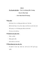 Âm nhạc lớp 2 - Ôn Tập Ba Bài Hát: Trên Con Đường Đến Trường, Hoa Lá Mùa Xuân - docx