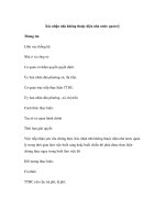 Xác nhận nhà không thuộc diện nhà nước quản lý Thông tin Lĩnh vực thống kê: ppt