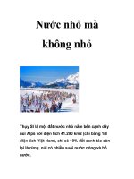 Nước nhỏ mà không nhỏ pdf