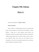 Chapter 036. Edema (Part 1) doc