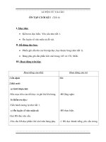 Tiếng Việt lớp 4 - LUYỆN TỪ VÀ CÂU - ÔN TẬP CUỐI KÌ I (Tiết 6) pptx