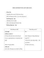 Bài giảng đạo đức lớp 4 - THỰC HÀNH KĨ NĂNG GIỮA HỌC KÌ II doc