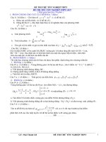 đề đáp án thi thử TN-HPT (09-100)LB9