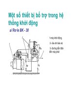 Một số thiết bị bổ trợ trong hệ ộ ị ợ g ệ thống khởi động doc