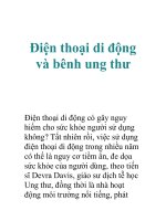 Điện thoại di động và bênh ung thư docx