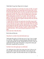 thiền định trong cuộc sống con người