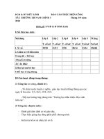 Báo cáo tháng 3+4