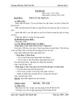 Giao an Lop 1-Tuan 22