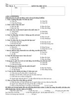 KIỂM TRA ĐỊA LÝ HK2 5