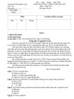 đề thi cuối học kì II năm học 09 -010