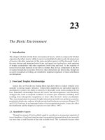 Entomology 3rd edition - C.Gillott - Chapter 23 pptx