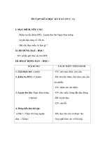 Bài giảng Tiếng Việt 3 - ÔN TẬP GIỮA HỌC K Ỳ I ppt