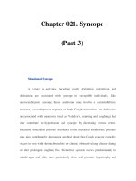Chapter 021. Syncope (Part 3) doc