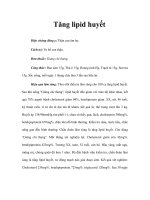 Tăng lipid huyết pps