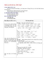 Giao an phu dao mon Hoa lop 10