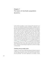 Quantitative Methods for Ecology and Evolutionary Biology (Cambridge, 2006) - Chapter 7 pptx