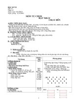 giáo án thể dục lơp 6 kì 2