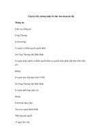 Cấp lại Giấy chứng nhận tổ chức bán hàng đa cấp pptx