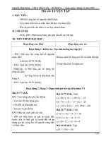 Số học 6- Tuần 16