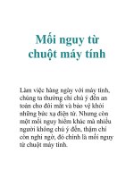 Mối nguy từ chuột máy tính pps