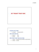 Giáo trình thủy lực công trình - Chương 1 potx