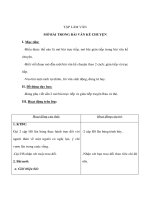 Tiếng Việt lớp 4 - TẬP LÀM VĂN - MỞ BÀI TRONG BÀI VĂN KỂ CHUYỆN doc