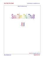 Sưu Tầm thủ thuật máy tính - Phần 4 potx