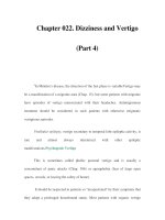 Chapter 022. Dizziness and Vertigo (Part 4) doc