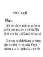 Tổng quan về lý thuyết mẫu ppt