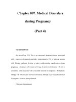 Chapter 007. Medical Disorders during Pregnancy (Part 4) ppsx