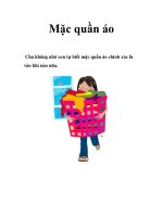 Mặc quần áo ppsx