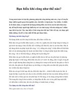 Bạn hiểu khí công như thế nào? pps