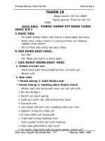 Giao an Lop 1-Tuan 18+19