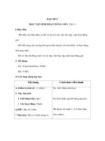 Bài giảng đạo đức lớp 3 - HỌC TẬP SINH HOẠT ĐÚNG GIỜ pot