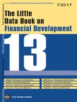 the little data book on financial development 2013