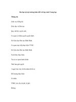 Xin học lại tại trường khác đối với học sinh Trung học potx