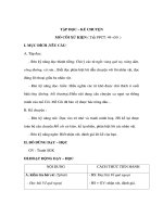 Giáo án Tiếng Việt 3 - TẬP ĐỌC – KỂ CHUYỆN M Ồ CÔI XỬ KIỆN doc