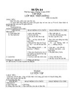 giáo án lớp 5 tuần 34(CKTKN)