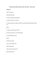 Giấy phép công diễn (Chương trình Ca múa nhạc – Thời trang) potx