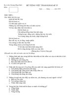 Ôn luyện Tiếng Việt đề 35