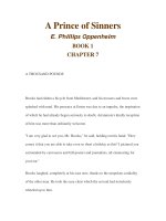 A Prince of Sinners E. Phillips Oppenheim BOOK 1 CHAPTER 7 docx