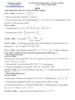 Đề thi ĐH theo Cấu trúc 2010 (03)