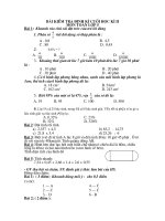 Đề kiểm tra Toán 5 cuối năm (hay)