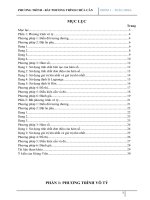 Phương trình - BPT chứa căn