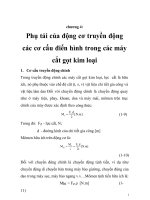 tính toán thiết kế hệ thống truyền động điện trong máy cắt gọt kim loại, chương 4 ppsx