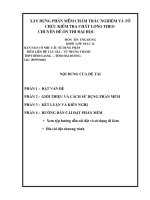 Phan mem to chuc thi cham Trac ngghiem