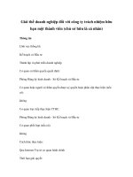 Giải thể doanh nghiệp đối với công ty trách nhiệm hữu hạn một thành viên (chủ sở hữu là cá nhân) pdf