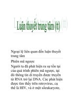 Luận thuyết trung tâm (tt) pdf