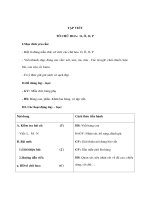 Giáo án Tiếng Việt lớp 1 - TẬP VIẾT - TÔ CHỮ HOA: O, Ô, Ơ, P docx