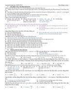 LÝ THUYẾT DAO ĐỘNG CƠ